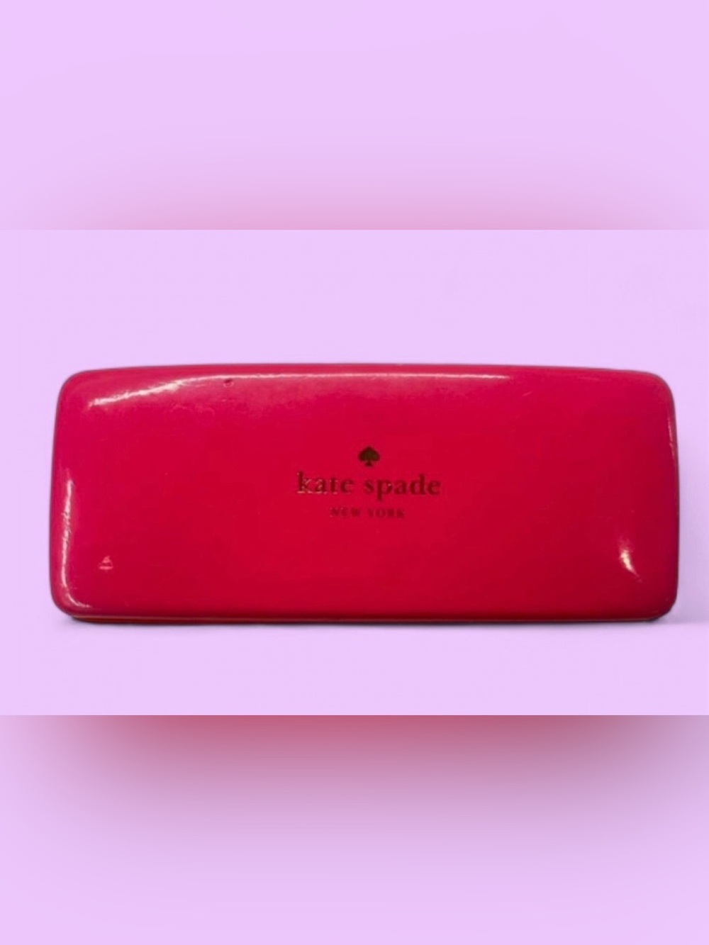 Kate Spade Designer Colorblock Hard Clamshell Sunglasses Eyeglasses Case Luxury